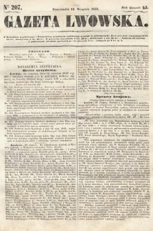 Gazeta Lwowska. 1853, nr 207