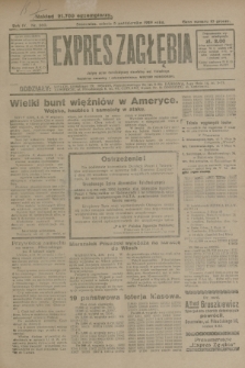 Expres Zagłębia : jedyny organ demokratyczny niezależny woj. kieleckiego. R.4, nr 260 (5 października 1929)