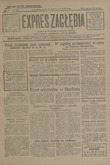 Expres Zagłębia : jedyny organ demokratyczny niezależny woj. kieleckiego. R.4, nr 272 (18 października 1929)