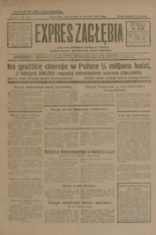 Expres Zagłębia : jedyny organ demokratyczny niezależny woj. kieleckiego. R.4, nr 316 (2 grudnia 1929)