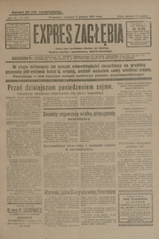 Expres Zagłębia : jedyny organ demokratyczny niezależny woj. kieleckiego. R.4, nr 319 (5 grudnia 1929)