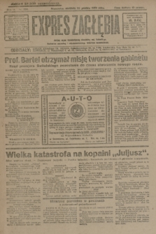 Expres Zagłębia : jedyny organ demokratyczny niezależny woj. kieleckiego. R.4, nr 336 (22 grudnia 1929)