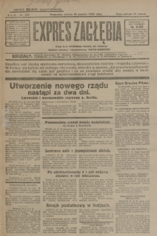Expres Zagłębia : jedyny organ demokratyczny niezależny woj. kieleckiego. R.4, nr 339 (28 grudnia 1929)