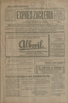 Expres Zagłębia : jedyny organ demokratyczny niezależny woj. kieleckiego. R.5, nr 1 (1 stycznia 1930)