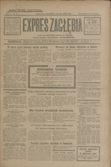 Expres Zagłębia : jedyny organ demokratyczny niezależny woj. kieleckiego. R.5, nr 8 (9 stycznia 1930)
