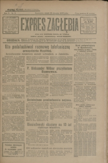 Expres Zagłębia : jedyny organ demokratyczny niezależny woj. kieleckiego. R.5, nr 9 (10 stycznia 1930)