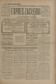 Expres Zagłębia : jedyny organ demokratyczny niezależny woj. kieleckiego. R.5, nr 11 (12 stycznia 1930)