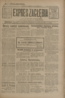 Expres Zagłębia : jedyny organ demokratyczny niezależny woj. kieleckiego. R.5, nr 14 (15 stycznia 1930)