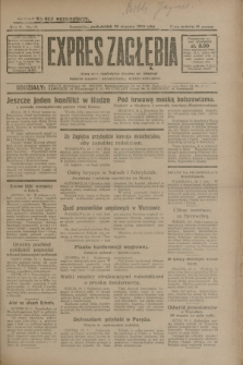 Expres Zagłębia : jedyny organ demokratyczny niezależny woj. kieleckiego. R.5, nr 19 (20 stycznia 1930)