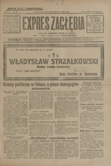 Expres Zagłębia : jedyny organ demokratyczny niezależny woj. kieleckiego. R.5, nr 21 (22 stycznia 1930)