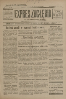 Expres Zagłębia : jedyny organ demokratyczny niezależny woj. kieleckiego. R.5, nr 22 (23 stycznia 1930)