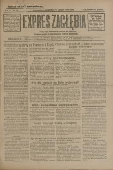 Expres Zagłębia : jedyny organ demokratyczny niezależny woj. kieleckiego. R.5, nr 26 (27 stycznia 1930)