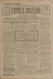 Expres Zagłębia : jedyny organ demokratyczny niezależny woj. kieleckiego. R.5, nr 28 (29 stycznia 1930)