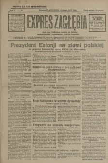 Expres Zagłębia : jedyny organ demokratyczny niezależny woj. kieleckiego. R.5, nr 39 (10 lutego 1930)