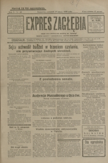 Expres Zagłębia : jedyny organ demokratyczny niezależny woj. kieleckiego. R.5, nr 42 (13 lutego 1930)
