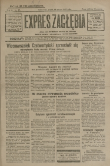 Expres Zagłębia : jedyny organ demokratyczny niezależny woj. kieleckiego. R.5, nr 43 (14 lutego 1930)