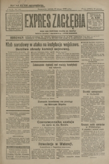Expres Zagłębia : jedyny organ demokratyczny niezależny woj. kieleckiego. R.5, nr 44 (15 lutego 1930)