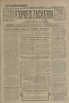Expres Zagłębia : jedyny organ demokratyczny niezależny woj. kieleckiego. R.5, nr 45 (16 lutego 1930)