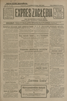 Expres Zagłębia : jedyny organ demokratyczny niezależny woj. kieleckiego. R.5, nr 46 (17 lutego 1930)