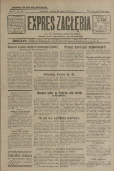 Expres Zagłębia : jedyny organ demokratyczny niezależny woj. kieleckiego. R.5, nr 51 (22 lutego 1930)