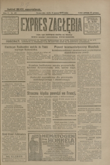 Expres Zagłębia : jedyny organ demokratyczny niezależny woj. kieleckiego. R.5, nr 62 (5 marca 1930)