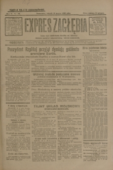 Expres Zagłębia : jedyny organ demokratyczny niezależny woj. kieleckiego. R.5, nr 75 (18 marca 1930)