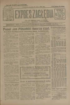 Expres Zagłębia : jedyny organ demokratyczny niezależny woj. kieleckiego. R.5, nr 84 (27 marca 1930)