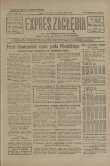 Expres Zagłębia : jedyny organ demokratyczny niezależny woj. kieleckiego. R.5, nr 85 (28 marca 1930)