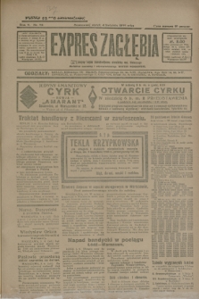 Expres Zagłębia : jedyny organ demokratyczny niezależny woj. kieleckiego. R.5, nr 92 (4 kwietnia 1930)