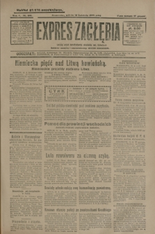 Expres Zagłębia : jedyny organ demokratyczny niezależny woj. kieleckiego. R.5, nr 100 (12 kwietnia 1930)