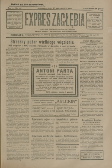 Expres Zagłębia : jedyny organ demokratyczny niezależny woj. kieleckiego. R.5, nr 108 (23 kwietnia 1930)