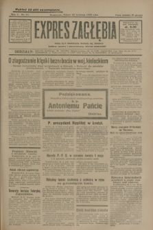 Expres Zagłębia : jedyny organ demokratyczny niezależny woj. kieleckiego. R.5, nr 111 (26 kwietnia 1930)
