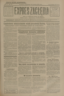 Expres Zagłębia : jedyny organ demokratyczny niezależny woj. kieleckiego. R.5, nr 113 (28 kwietnia 1930)