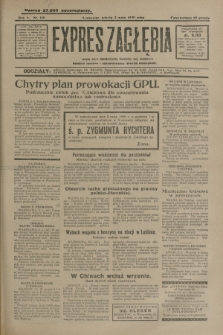 Expres Zagłębia : jedyny organ demokratyczny niezależny woj. kieleckiego. R.5, nr 118 (3 maja 1930)