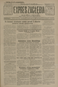 Expres Zagłębia : jedyny organ demokratyczny niezależny woj. kieleckiego. R.5, nr 140 (27 maja 1930)