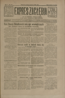 Expres Zagłębia : jedyny organ demokratyczny niezależny woj. kieleckiego. R.5, nr 147 (4 czerwca 1930)