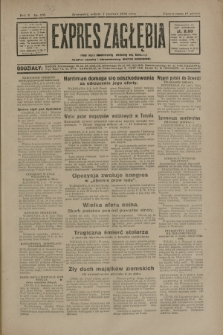 Expres Zagłębia : jedyny organ demokratyczny niezależny woj. kieleckiego. R.5, nr 150 (7 czerwca 1930)