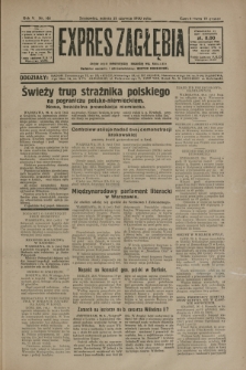 Expres Zagłębia : jedyny organ demokratyczny niezależny woj. kieleckiego. R.5, nr 161 (21 czerwca 1930)