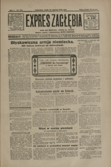 Expres Zagłębia : jedyny organ demokratyczny niezależny woj. kieleckiego. R.5, nr 164 (25 czerwca 1930)