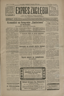 Expres Zagłębia : jedyny organ demokratyczny niezależny woj. kieleckiego. R.5, nr 168 (29 czerwca 1930)