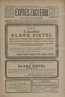 Expres Zagłębia : jedyny organ demokratyczny niezależny woj. kieleckiego. R.5, nr 172 [i.e.173] (5 lipca 1930)