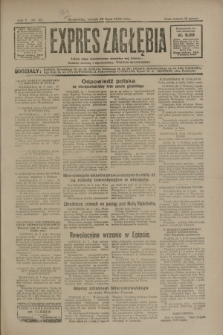 Expres Zagłębia : jedyny organ demokratyczny niezależny woj. kieleckiego. R.5, nr 187 (22 lipca 1930)