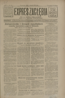 Expres Zagłębia : jedyny organ demokratyczny niezależny woj. kieleckiego. R.5, nr 196 (1 sierpnia 1930)