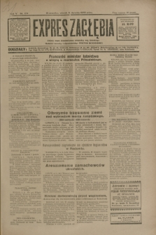 Expres Zagłębia : jedyny organ demokratyczny niezależny woj. kieleckiego. R.5, nr 199 (5 sierpnia 1930)