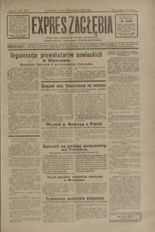 Expres Zagłębia : jedyny organ demokratyczny niezależny woj. kieleckiego. R.5, nr 212 (20 sierpnia 1930)
