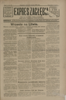 Expres Zagłębia : jedyny organ demokratyczny niezależny woj. kieleckiego. R.5, nr 215 (23 sierpnia 1930)