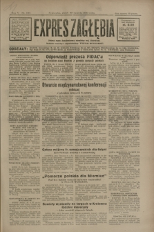 Expres Zagłębia : jedyny organ demokratyczny niezależny woj. kieleckiego. R.5, nr 220 (29 sierpnia 1930)