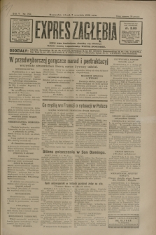 Expres Zagłębia : jedyny organ demokratyczny niezależny woj. kieleckiego. R.5, nr 231 (9 września 1930)