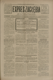Expres Zagłębia : jedyny organ demokratyczny niezależny woj. kieleckiego. R.5, nr 242 (20 września 1930)