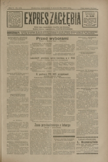 Expres Zagłębia : jedyny organ demokratyczny niezależny woj. kieleckiego. R.5, nr 258 (6 października 1930)